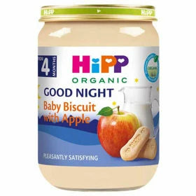 HiPP Bio – Good Night Biskota me Mollë | 190 g (nga 4+ muajsh)
