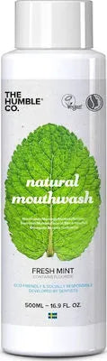 The Humble Co - Ujë pastrues për gojë , Fresh Mint 500ml