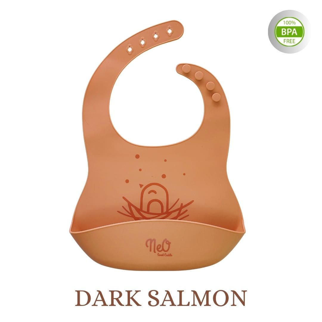 Set SelikoniNeo (Silicone Baby Bibs)