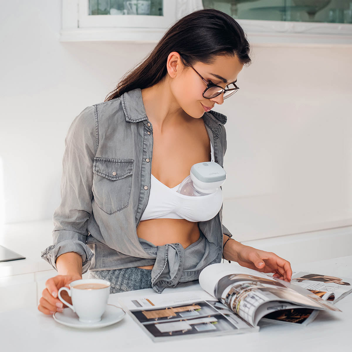 BabyOnoSHELLY Pompe Gjiri Elektrike Portative, pa Duar