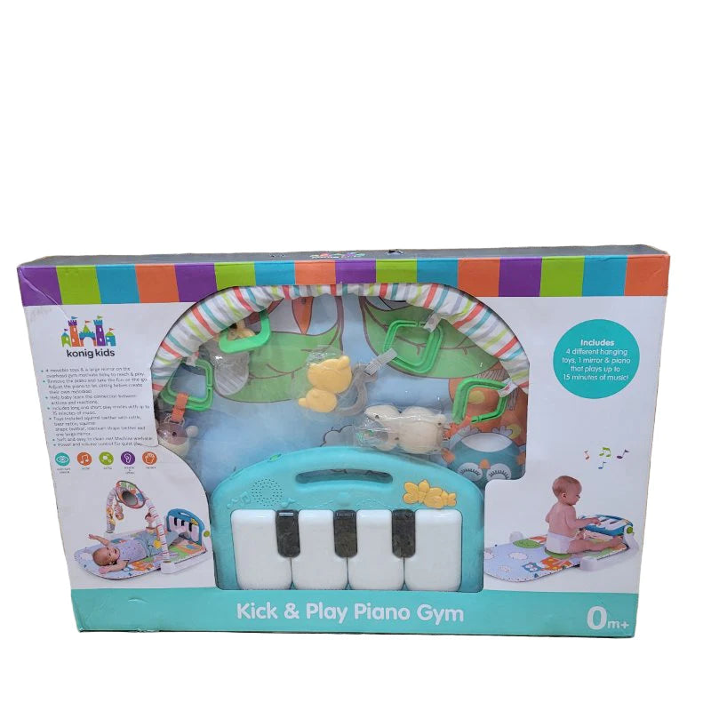 Konig Kids Tapet Aktiviteti ‘Kick & Play’ me Piano, 0+