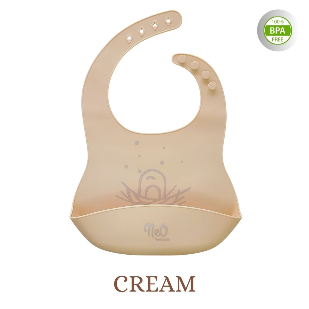 Set SelikoniNeo (Silicone Baby Bibs)