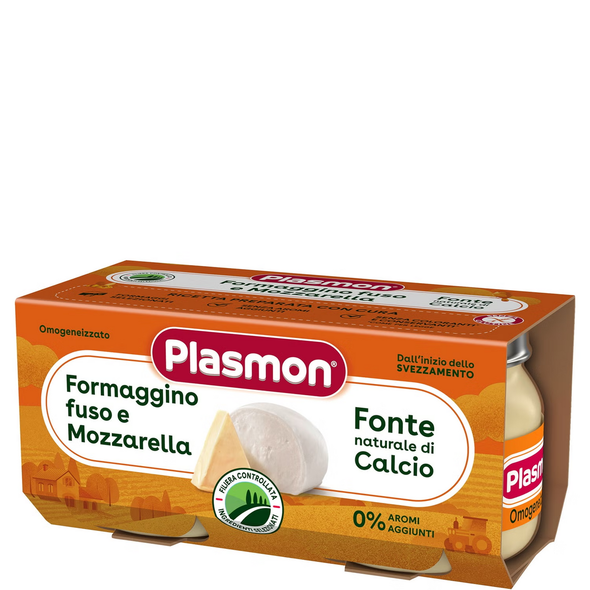 PlasmonFormaggino Fuso e Mozzarella