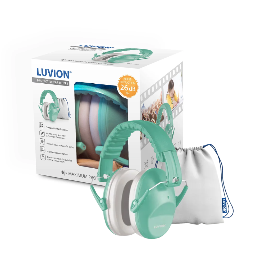 LUVION Children Ear Protector Misty Mint (kufje kunder zhurmave)