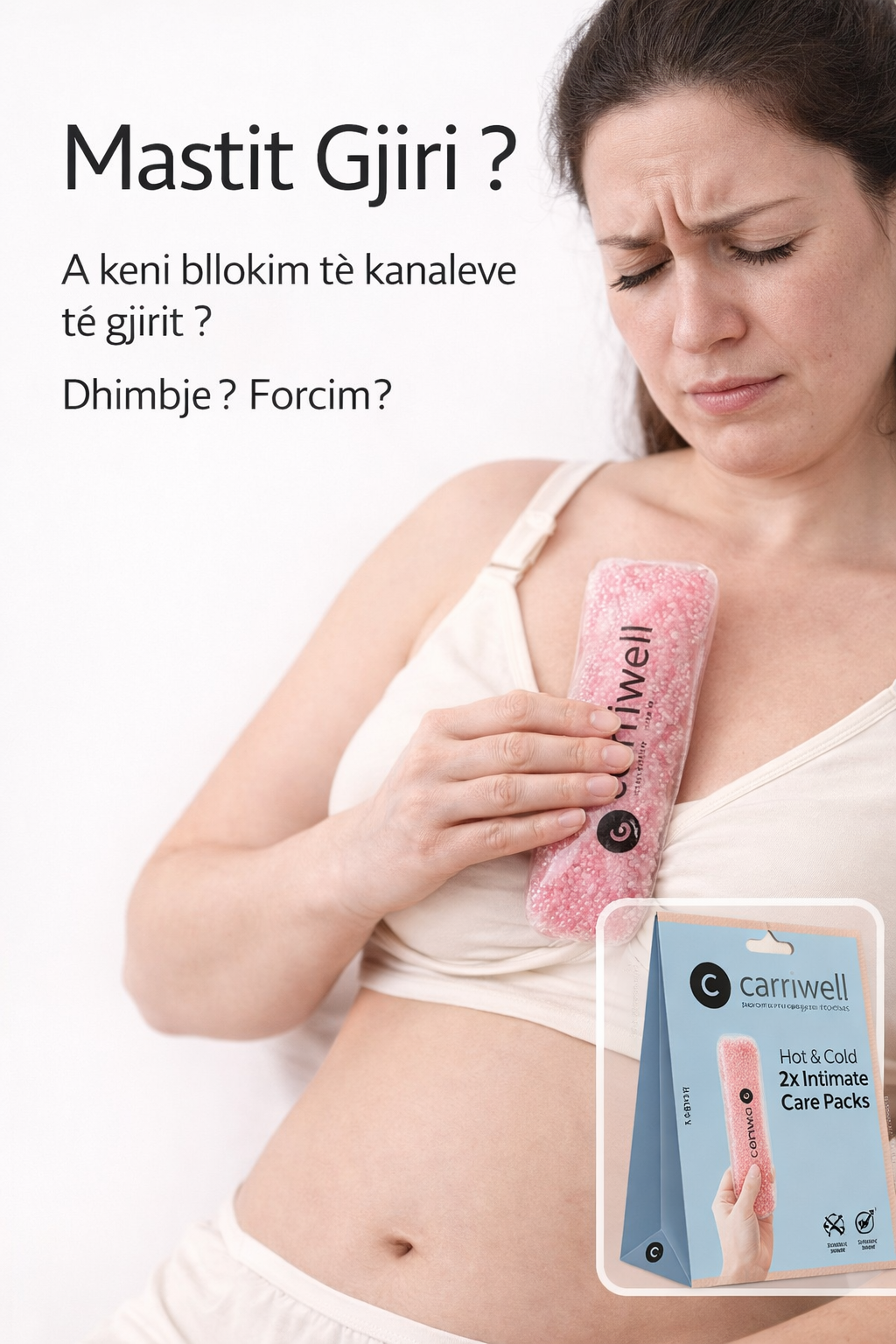 Carriwell Hot & Cold 2x Intimate Care Packs xhel ftohes dhe ngrohes terapia 2 ne 1