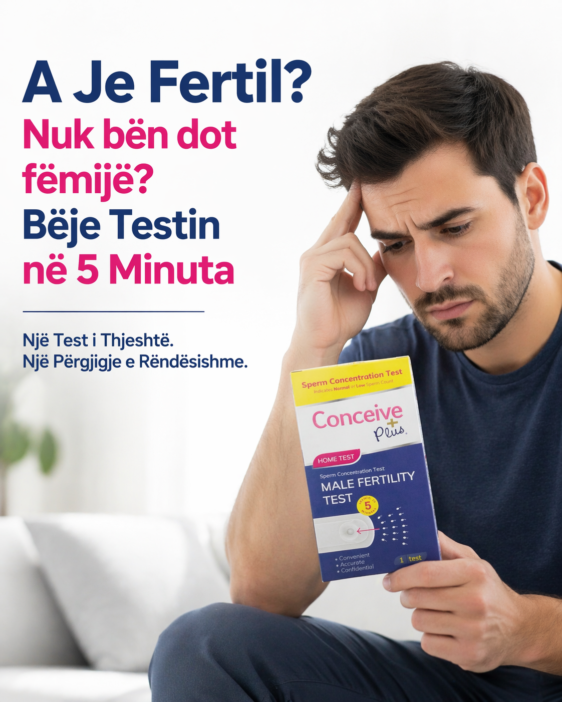 CONCEIVE PLUS - Male Fertility Test