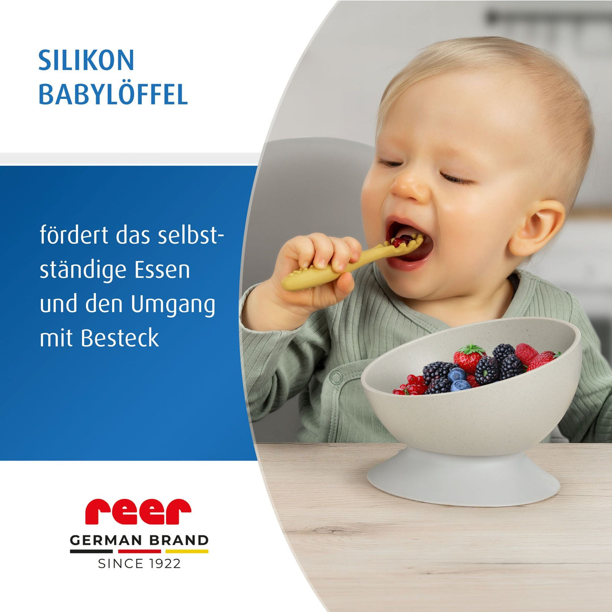 LittleYummie Silicone baby spoon