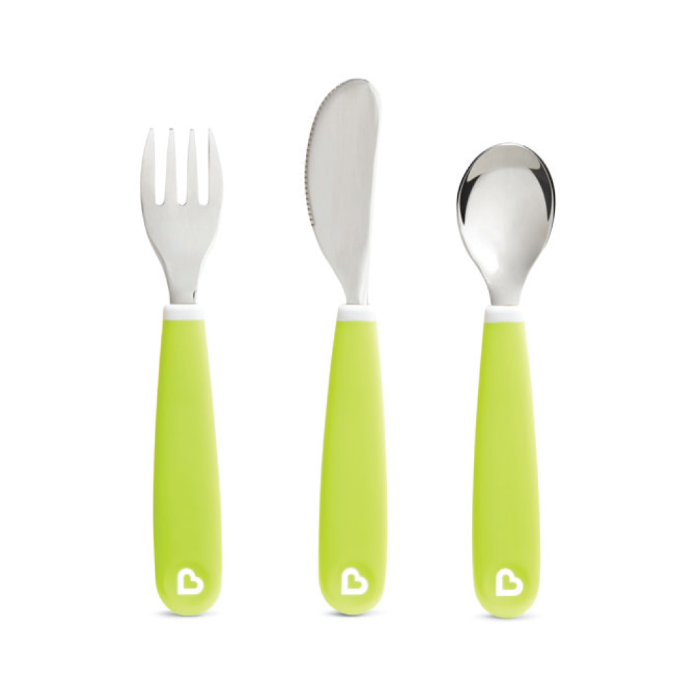 Splash™ Toddler Utensil Set – Lugë, Pirun, Thikë