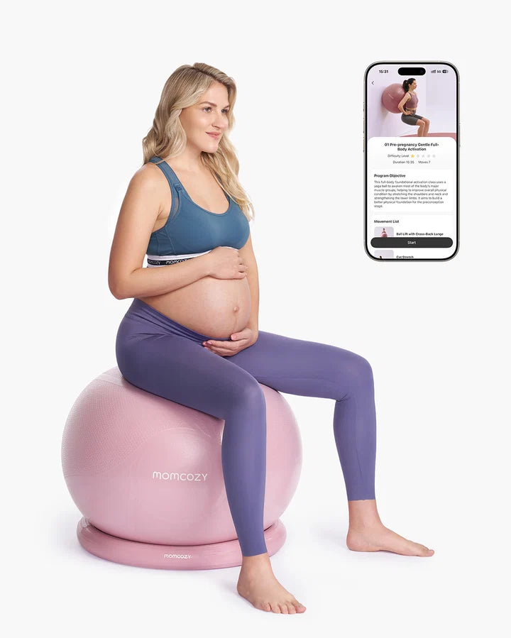 Momcozy BirthEase Maternity Ball (Top Ushtrimesh)