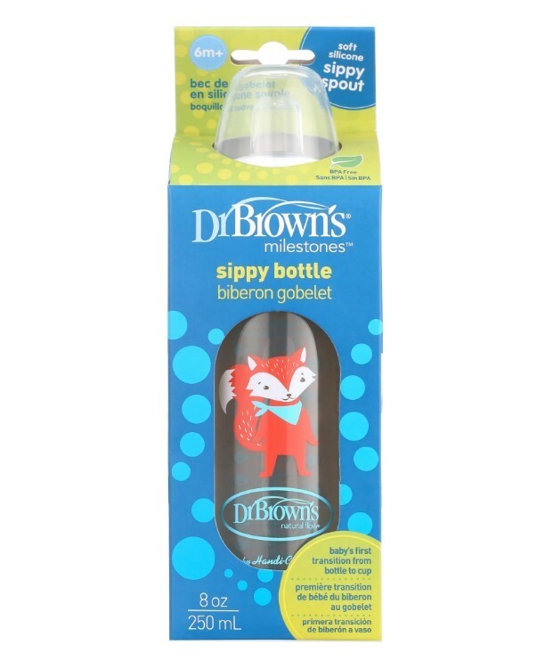 Dr. Brown’s Milestones – Sippy Bottle 250 ml (6m+)