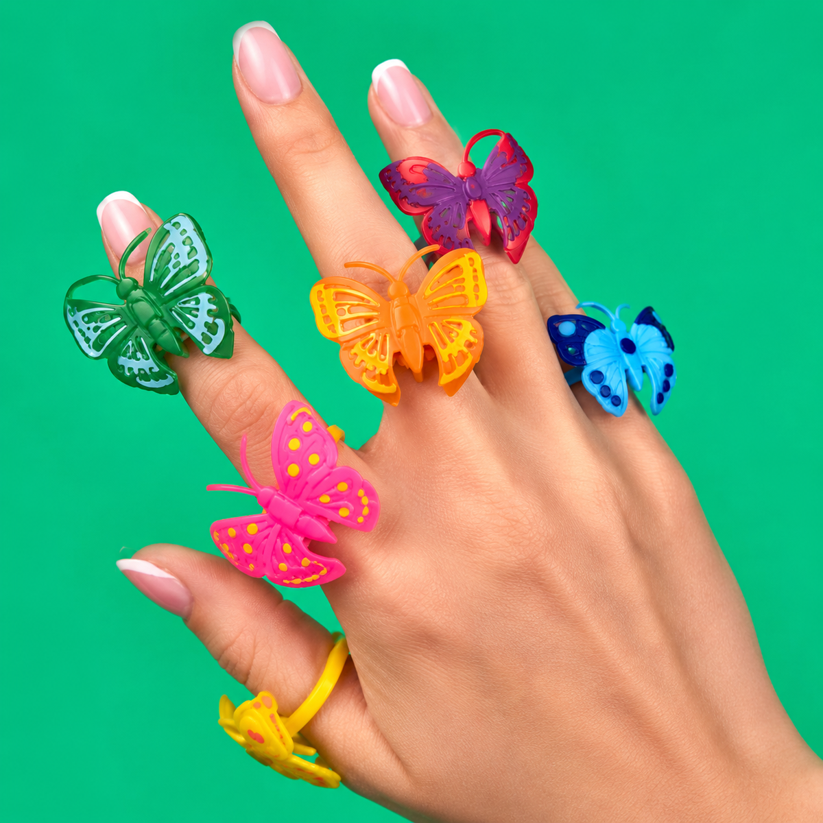 Zimpli - Butterfly Rings Surprize Baff Bombz