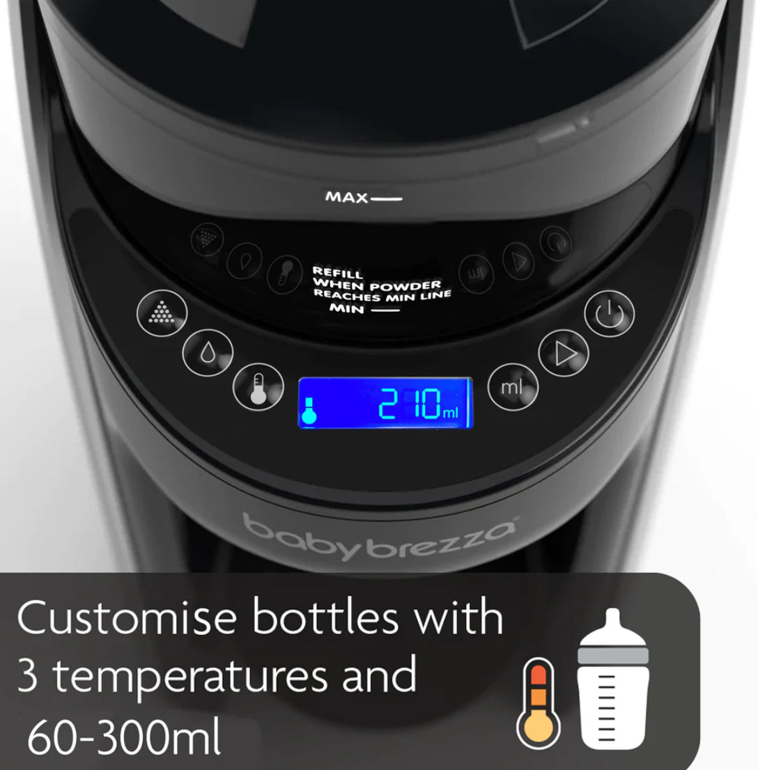 Pajisje për përgatitjen e qumështit formulë Baby Brezza ngjyrë e zezë