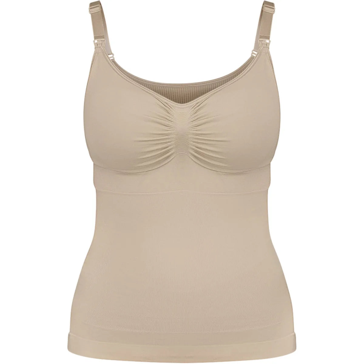 Nursing Top with Shapewear Recycled – Honey (Kanatiere për gjidhënie me formësim)