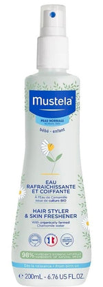 Mustela Eau Rafraîchissante et Coiffante – Ujë freskues dhe stilues për flokët e bebeve dhe fëmijëve (200ml)