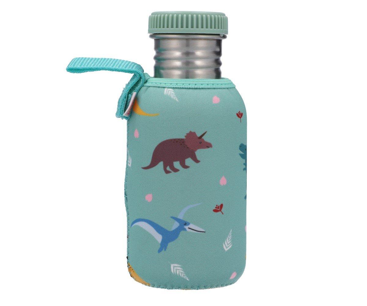 Tutete Steel Bottle with Dinos World Cover 500ml (Termues)