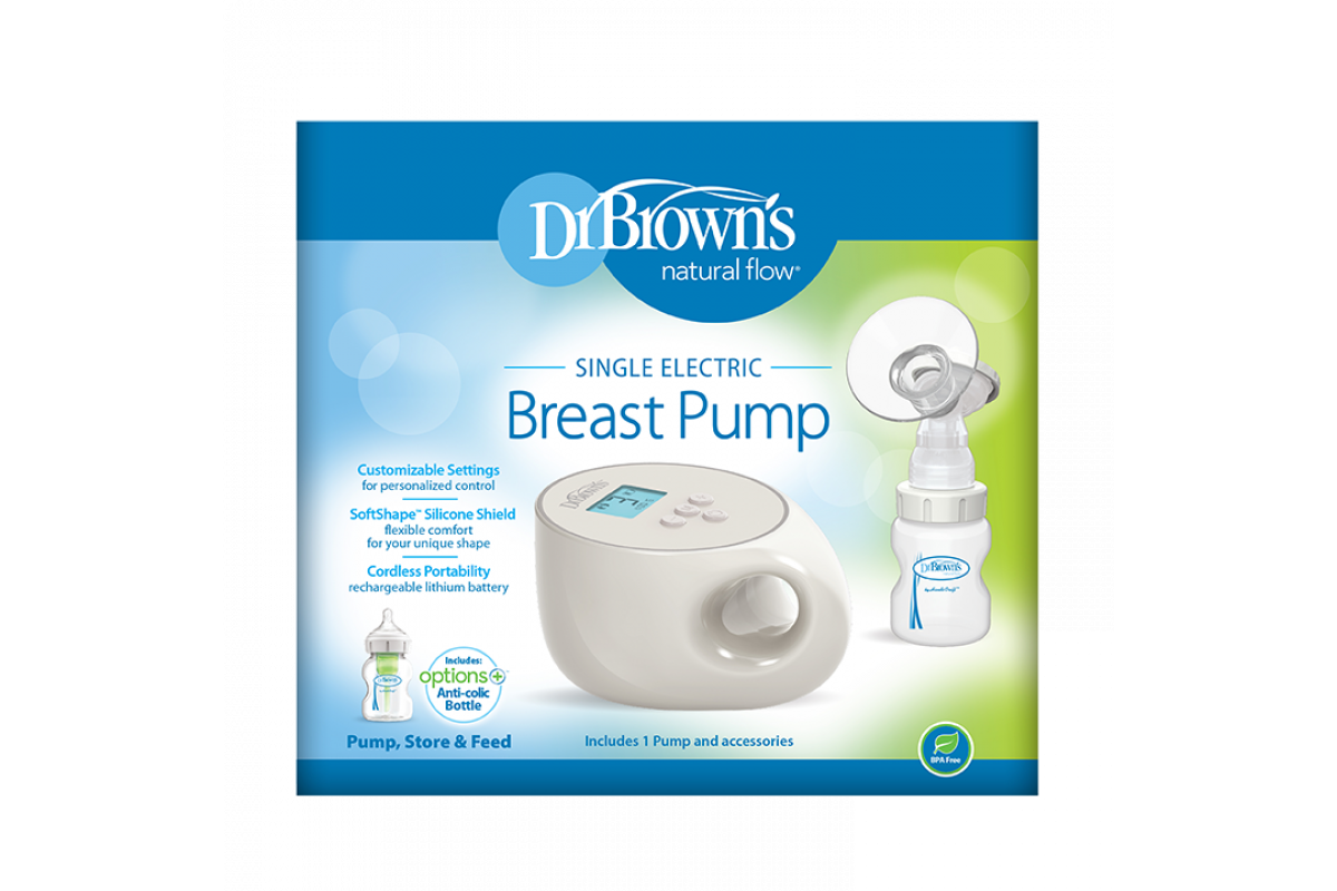 Dr. Brown's – Pompë Gjiri Elektrike me Një Kokë (Teke)