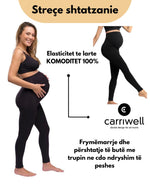 Streçe shtatzënie Carriwell efekt kompresiv tek kembet