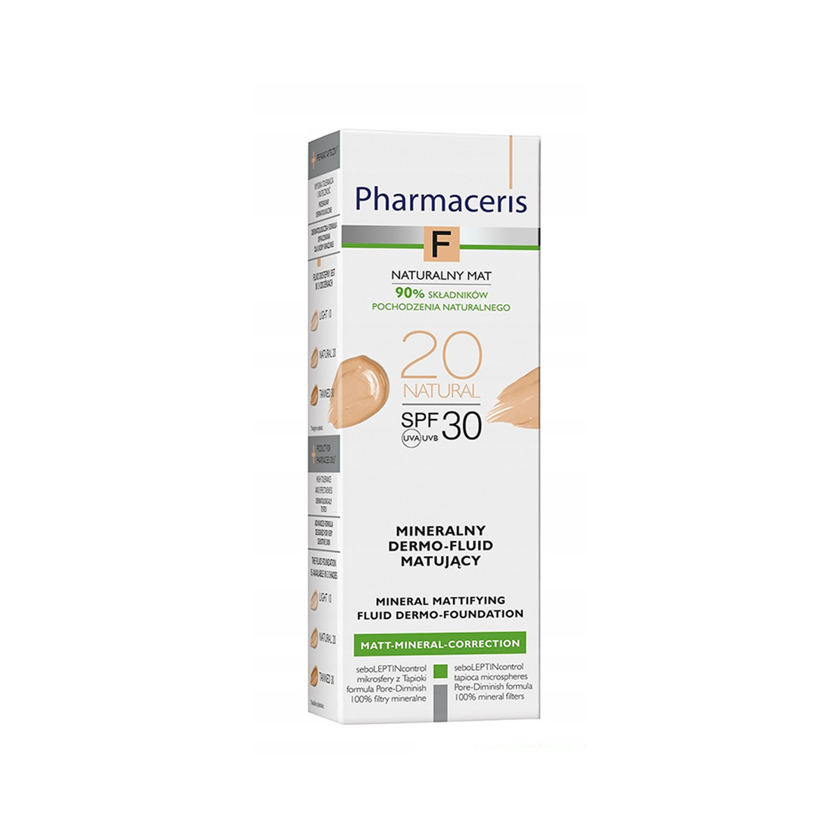 Pharmaceris F - Mineralny Dermo Foundation SPF 30+