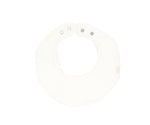 Tutete Bandana Dribble Bibs Leaves White Plain