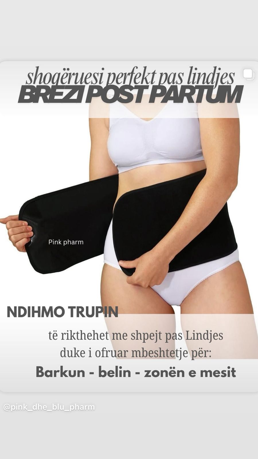 Brezi Post Partum Carriwell ( brez pas lindje )