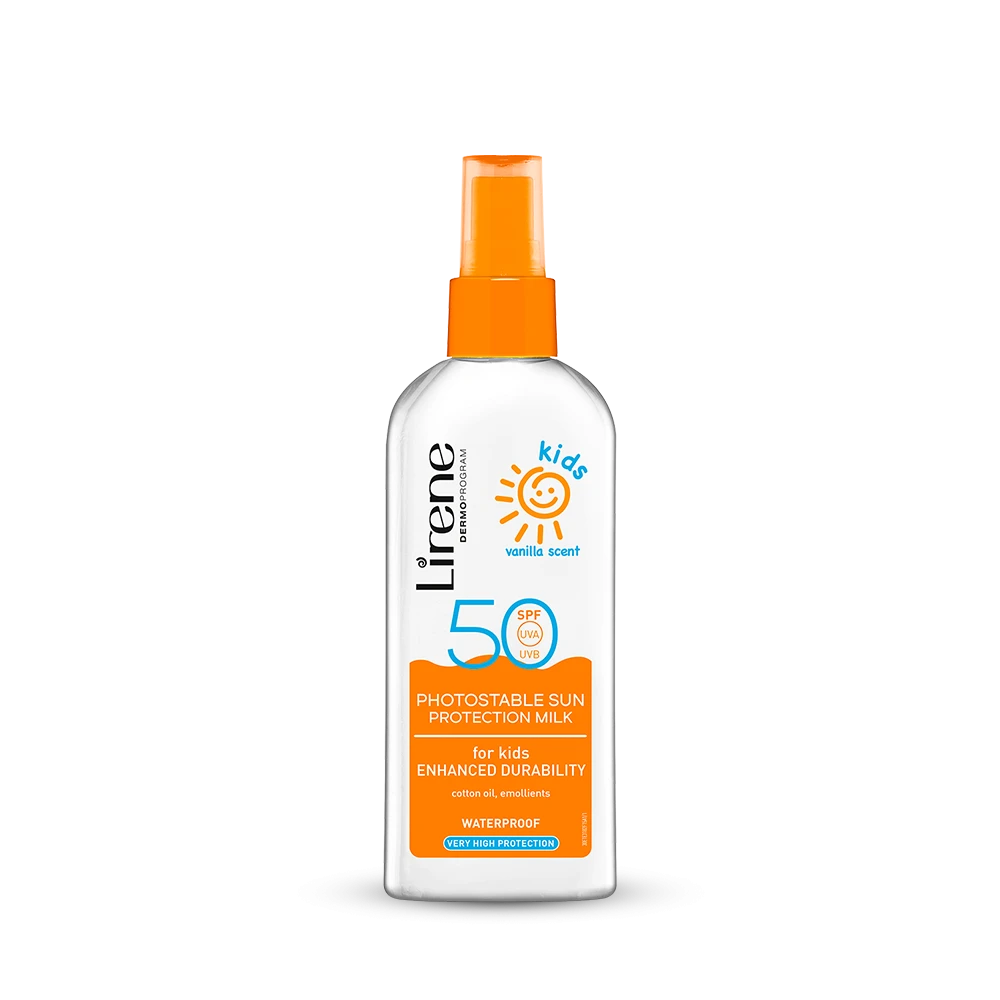 Lirene - Emulsion SPF 50 for kids with vanilla scent 150ml