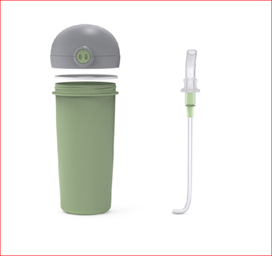 NAVA We Care- Shishe uji plastike me pipë silikoni 380ml