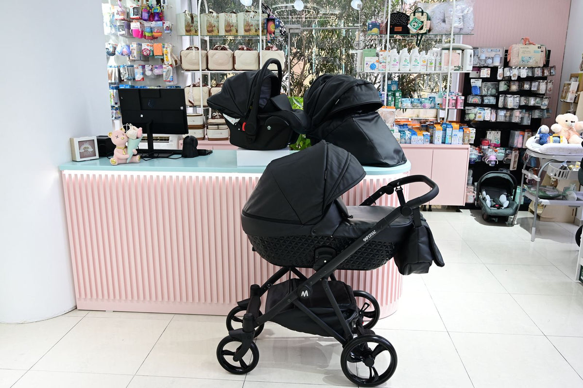 Karrocë Premium 3 në 1 për Fëmijë – Dizajn Modern & Komoditet Maksimal