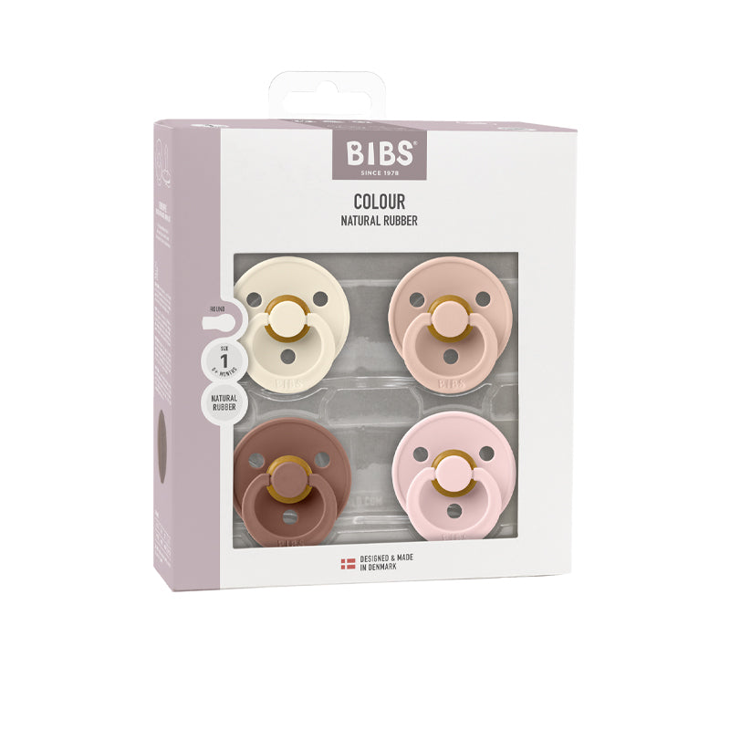 Çuça Bibs lateks Ivory-Blush-Wood-Blossom (Size 1 & 2)