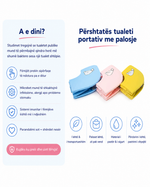 Pershtatese Portative për Tualet për Fëmijë