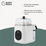 Babymoov - NutriWash Bottle Washer and Steriliser (lavastovilje per biberonat)