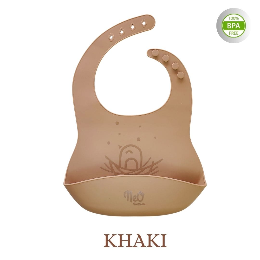 Set SelikoniNeo (Silicone Baby Bibs)