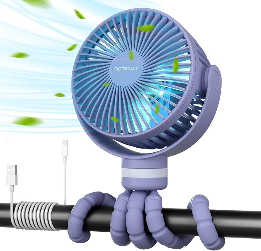 Momcozy - Portable Stroller Fan ( Ventilator Portativ )