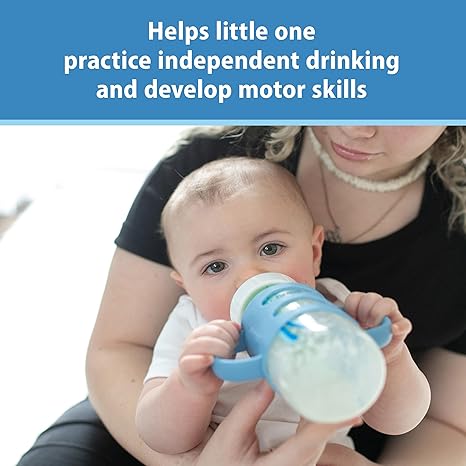 Dr. Brown’s Milestones – Doreza Silikoni për Biberonë dhe Gota (4m+)(Per biberon grykegjere )