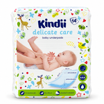 Kindii Delicate Care - Shtresa nderrimi per bebe (x14 cope)