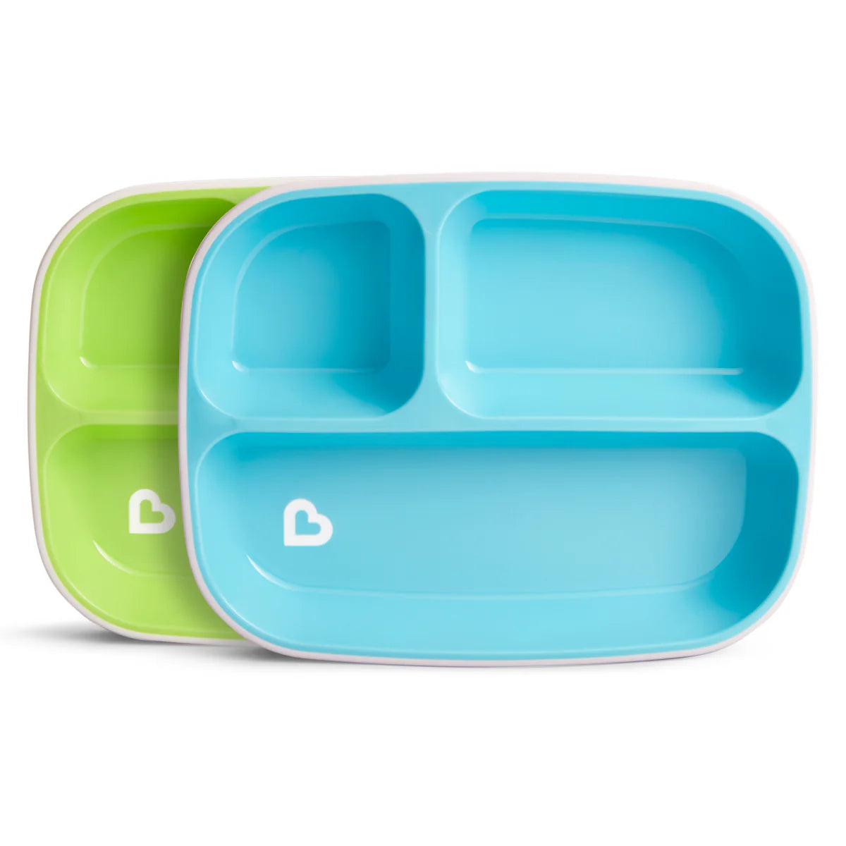 Splash™ Toddler Divided Plates – Set me 2 pjata me ndarje
