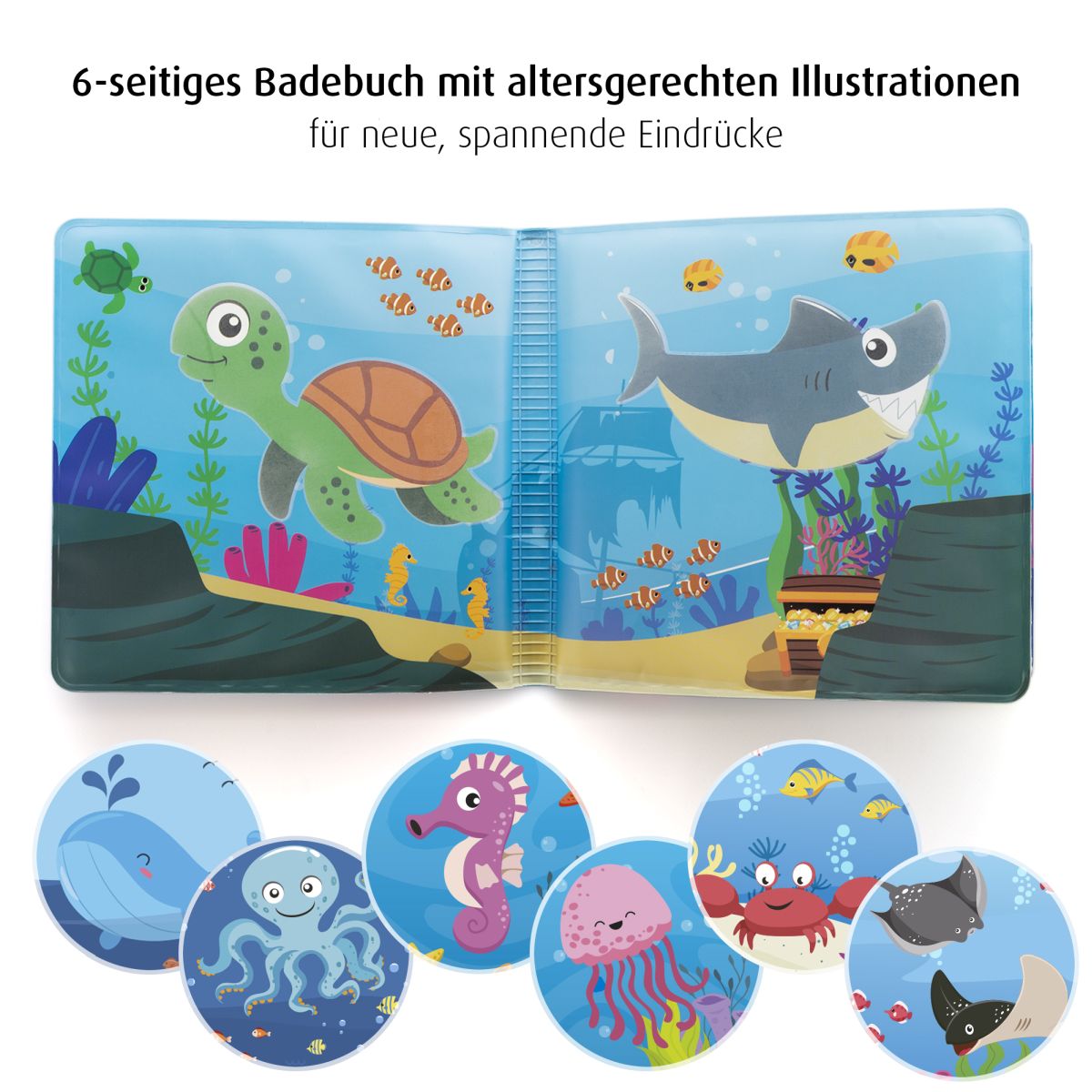 MyHappyBath Book - magic bath book