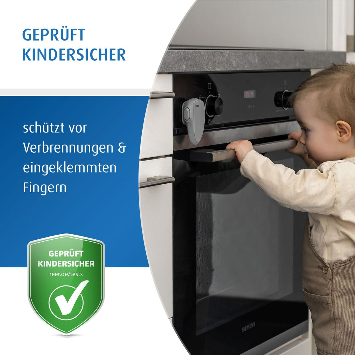 Oven door lock