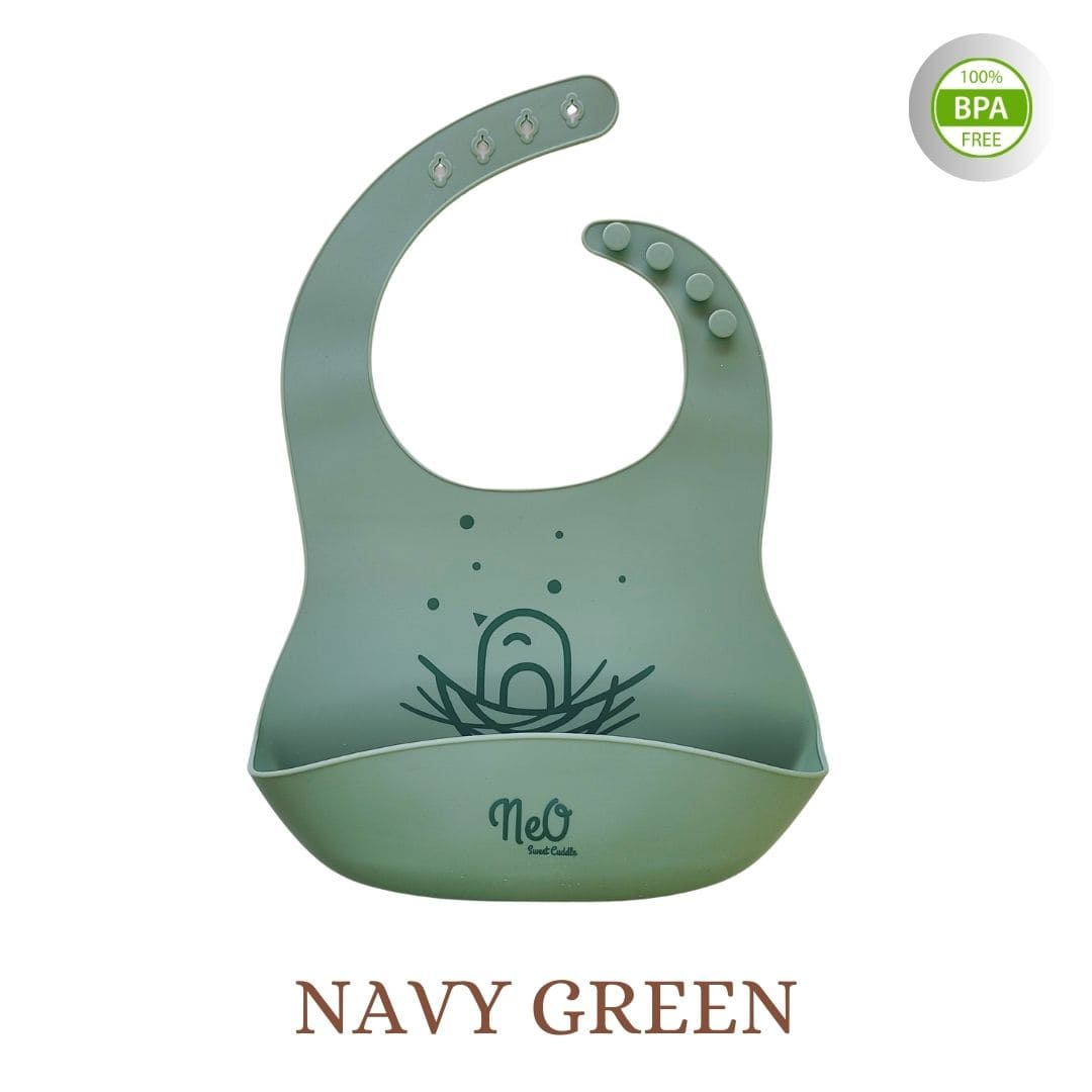 Set SelikoniNeo (Silicone Baby Bibs)