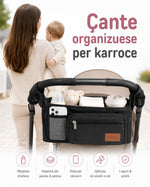 Momcozy - Stroller Organizer with Cup Holders