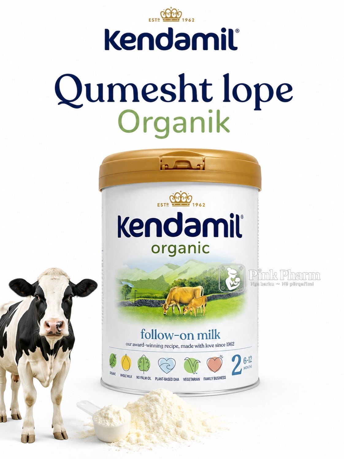 Kendamil Organic - Qumesht lope 800g