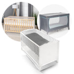 BiteSafe mosquito net for baby and travel cod bed, white