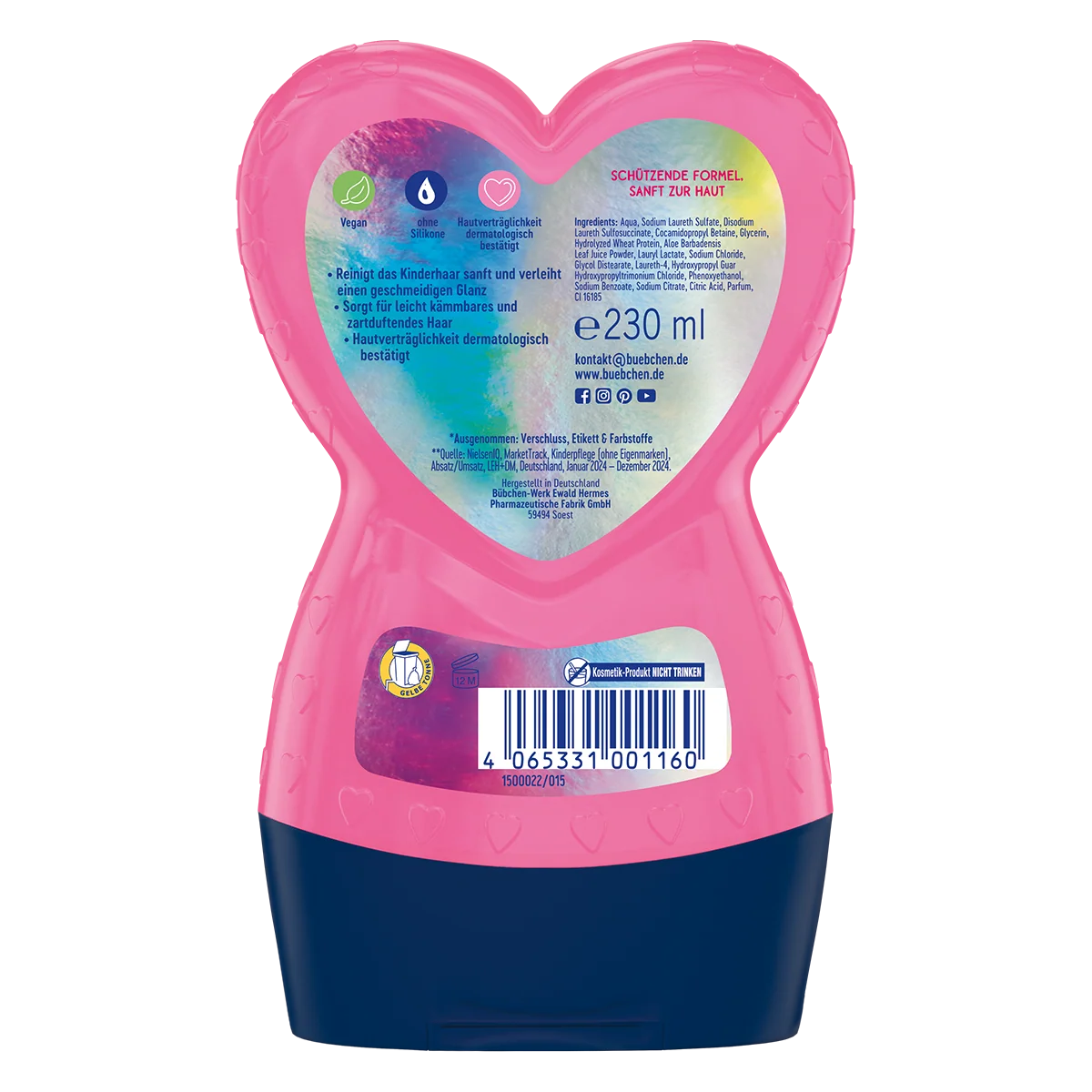 Bübchen – Shampo &Balsam për Fëmijë Prinzessin Rosalea