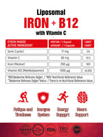 Walker’s - Liposomal Iron + Vitamin B12