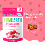 Yum Earth - Strawberry Organic Pops
