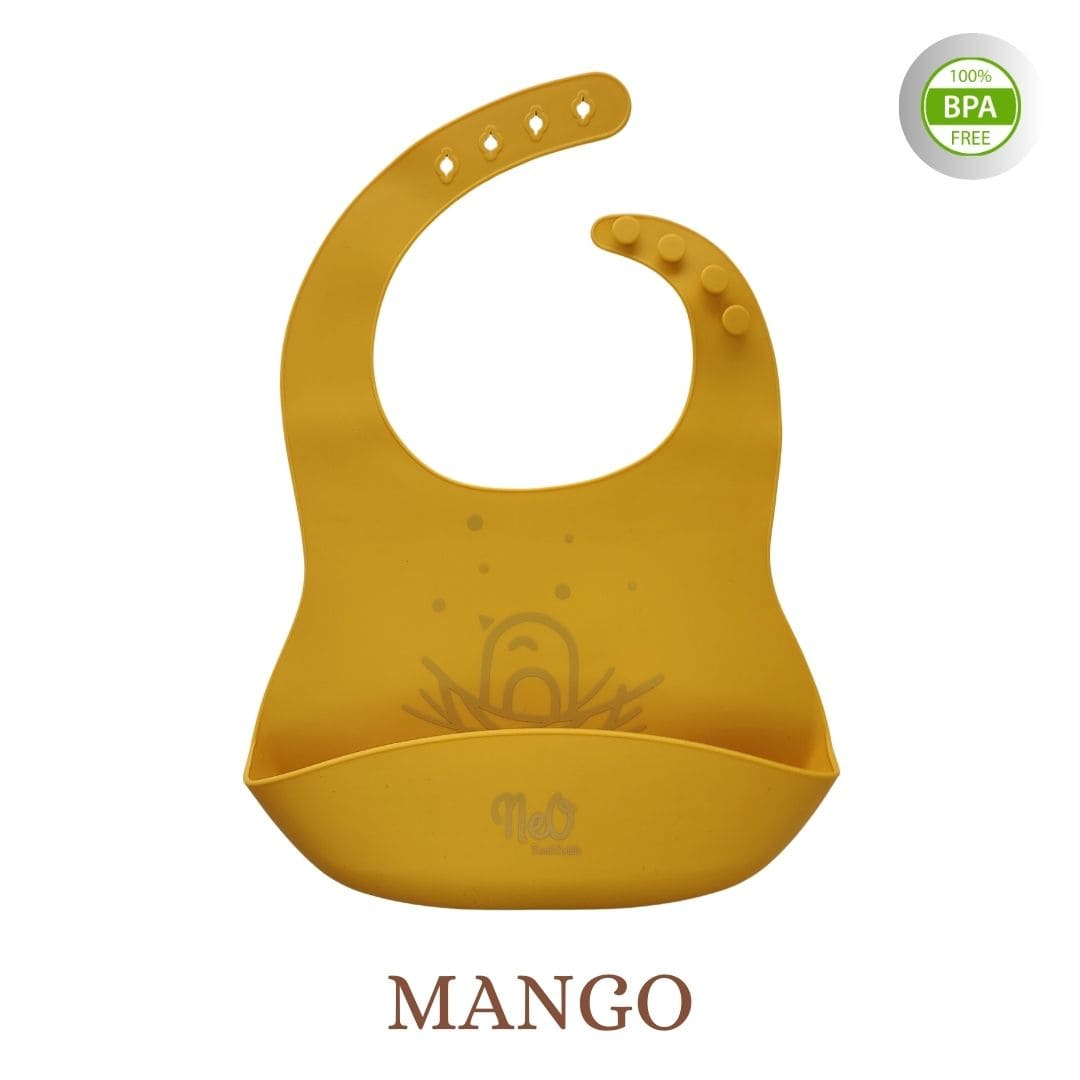 Set SelikoniNeo (Silicone Baby Bibs)