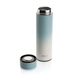 ColourDesign stainless steel vacuum bottle, 450 ml, blue