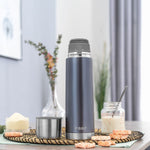 ColourCup stainless steel vacuum bottle, 500 ml, grey
