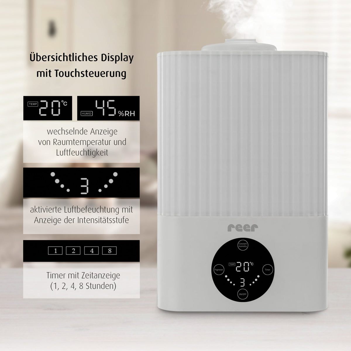 Air Humidifier 2in1
