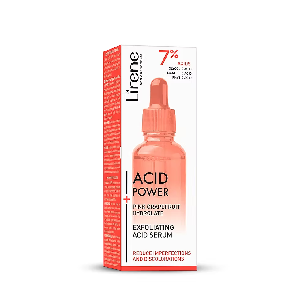 Lirene - Acid Power Exfoliating Serum with Grapefruit Hydrolate 30 ml