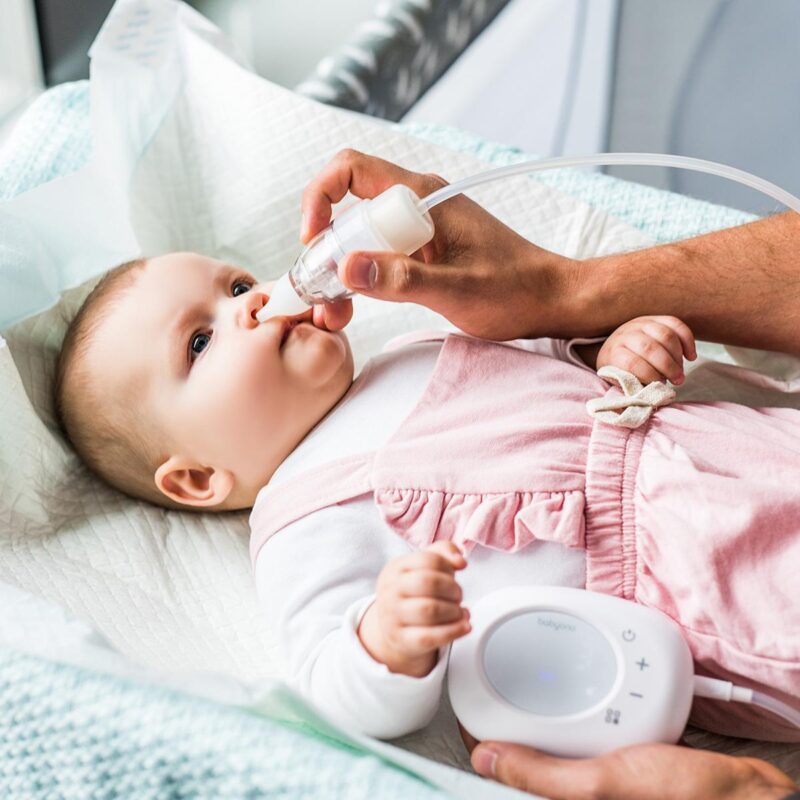 BabyOno – Pompë Gjiri COMPACT PLUS me Aspirator Nazal të Integruar